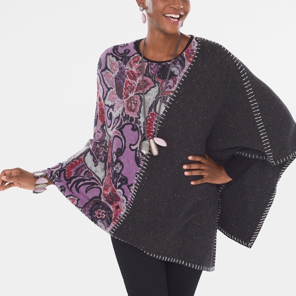 Chicos shawl size large, extra large